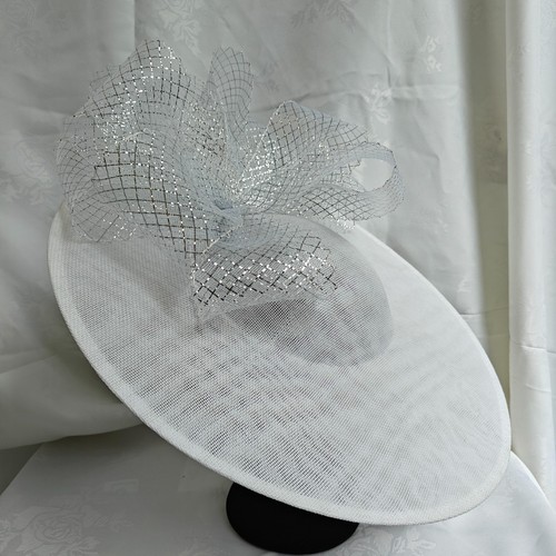White silver wide brim - silver,