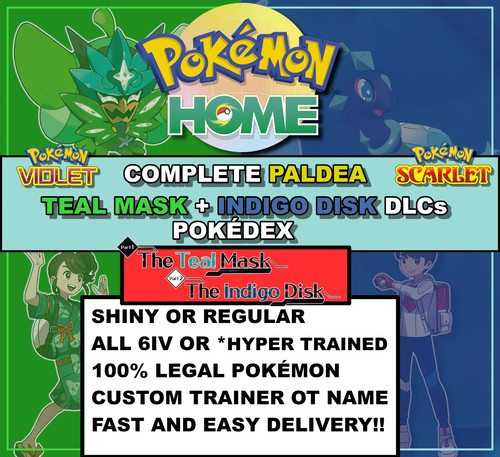 Complete pokedex paldea - complete,