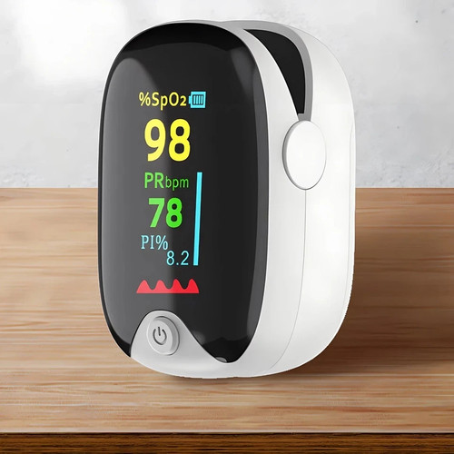 Finger pulse oximeter oxygen - finger,