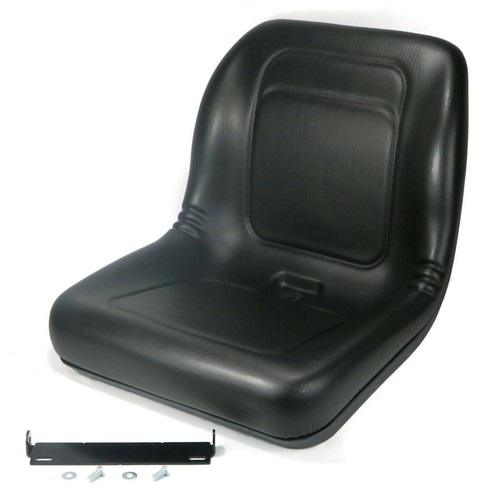 Black high back seat - high,