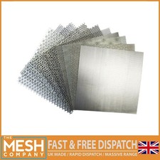The Mesh Company Steel Perforated Sheet | Mild Steel Round & Square Hole Mesh