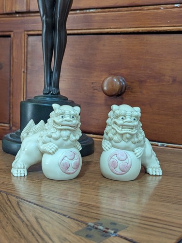 Pair vintage chinese - vintage, fu