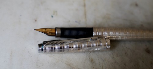 Fountain pen parker silver - pen, 75