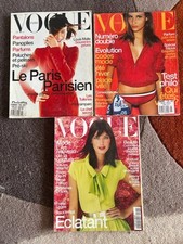 Vogue Paris Vintage Bundle 1996 1998 2000 90s Y2K Free Post UK Job Lot French