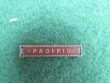 ORIGINAL WW 2 BURMA STAR 'PACIFIC' MEDAL BAR / CLASP