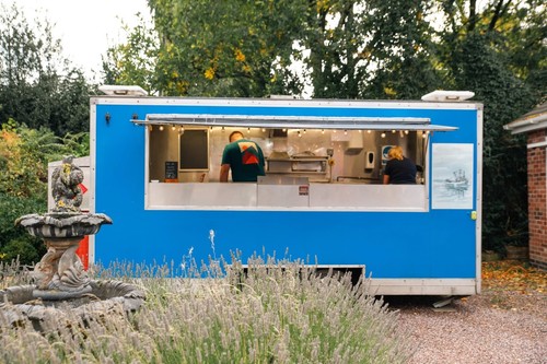 Fish and chip trailer mobile - fish,