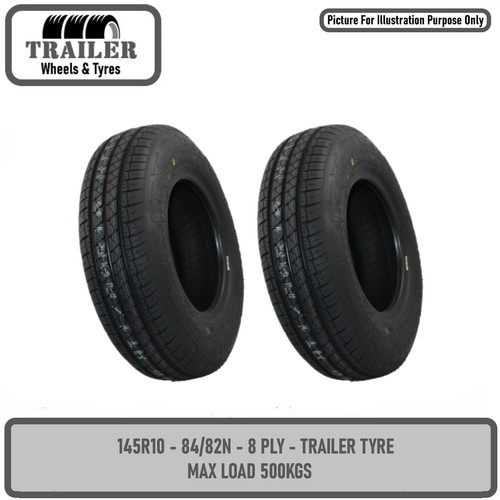 Trailer tyre 145r10 - trailer,