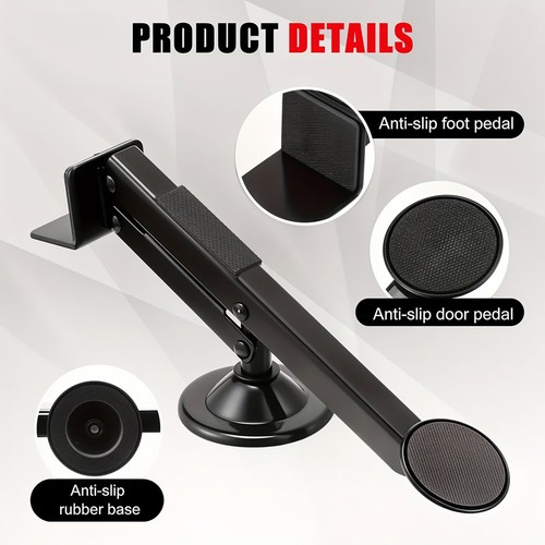 Foot operated door lifter - operated,