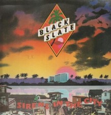Black slate sirens the city - sirens, in