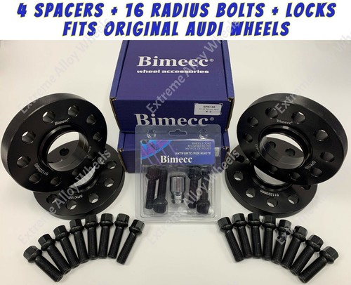 Black wheel spacers 20mm - spacers, fits