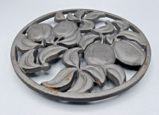 Vintage Black Cast Iron Trivet