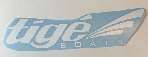 Tige boats logo die cut - die,
