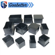 Square Chair Ferrules Plastic Ferrules for Furniture Chair Leg Cap End Tips