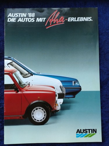 Austin programme 1988 - austin,