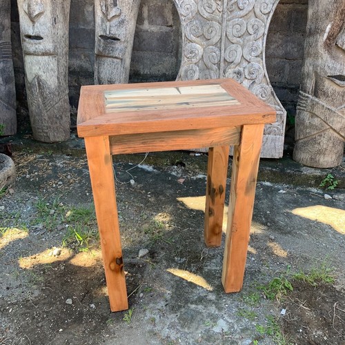 Handmade tall teak wood - tall,
