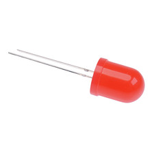 10 x Red Flashing 10mm