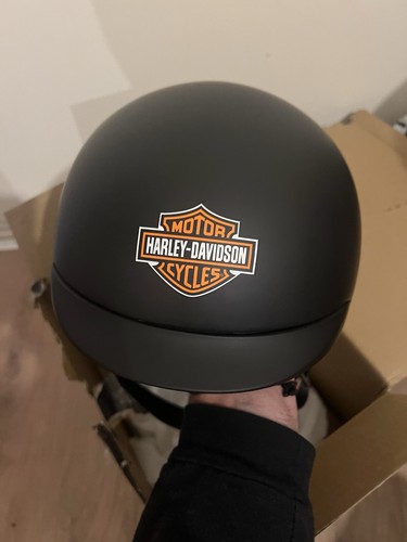 Harley davidson open face - open,