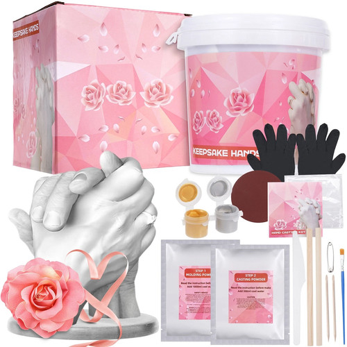 18pcs couples hand casting kit - couples,