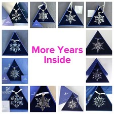 NIB Annual Swarovski Ornament 1997 1999 2004 2005 2010 2011 2012 2013 2015 2021