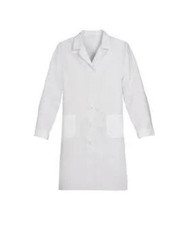 White Adult Lab Wearhouse Coat