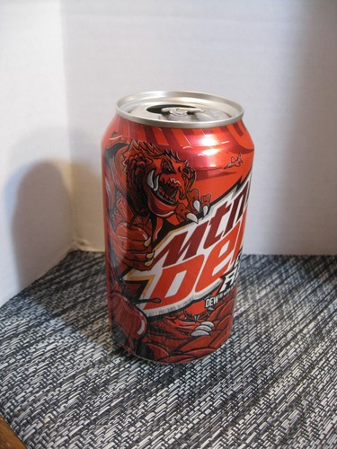 Mountain dew empty can - empty, 12