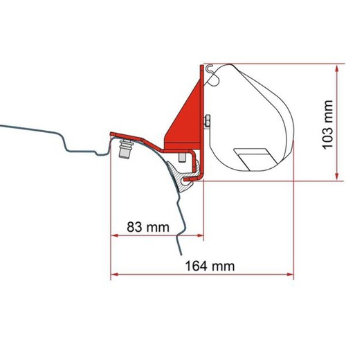 Fiamma f35 kit t6 reimo - fiamma, vw