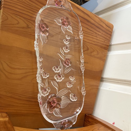 Vintage glass tray walther - vintage,