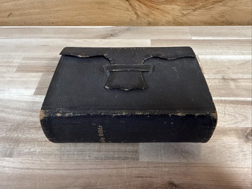 1858 holy bible leather - 1858,