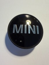 Mini Black Centre Hub Cap New