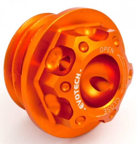 Ergal engine oil cap - ergal, ktm