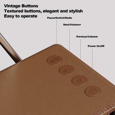 Vintage Speaker With Ambient