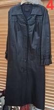 Vintage Wallace Sacks, London, 1970s, Full-length Leather Coat. Great Condition