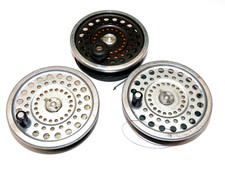 3 vintage Hardy Marquis Salmon