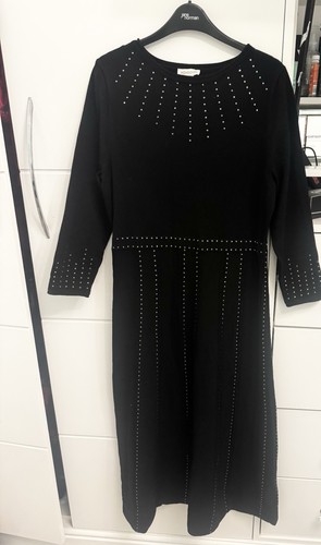 Monsoon black knit embellished - monsoon,
