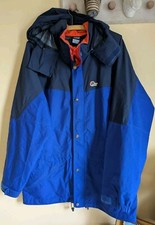 Lowe Alpine Triple Point Vintage Waterproof Windproof Walking Hiking Jacket Mens