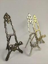 BRASS NICKEL BRONZE EASEL 25cm