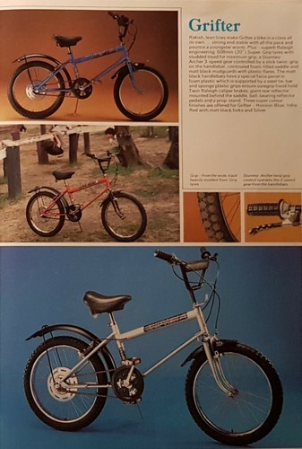 Raleigh grifter sales - raleigh, advert