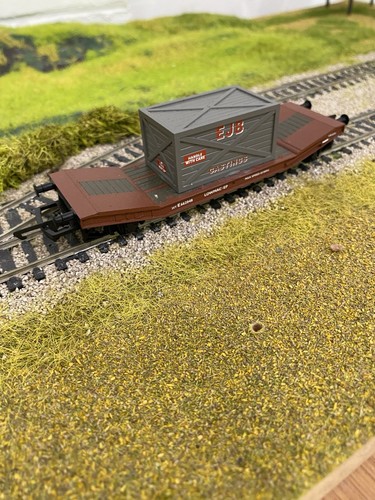 Hornby ton lowmac wagon - ton, br
