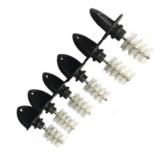 Beer Brush 6Pcs Kit Beer Tap Plug Brush for Home Bar Brew Cleaning Plug
