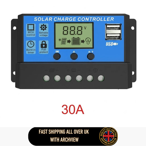 30a pwm solar panel - ,