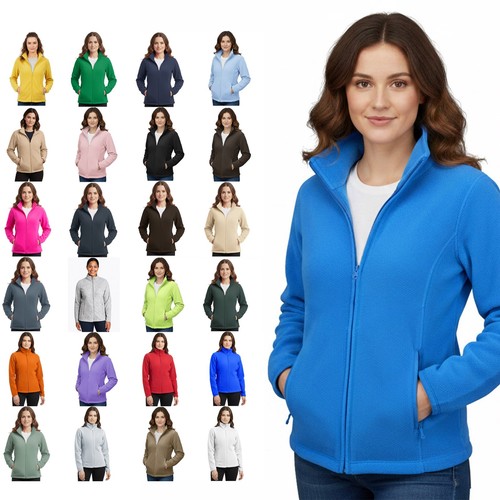 Ladies fleece jacket with - fleece,
