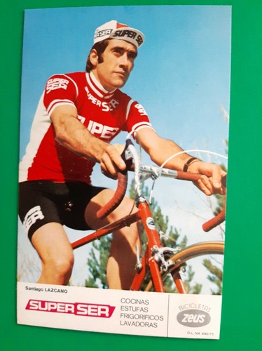 Cycling card santiago - card,