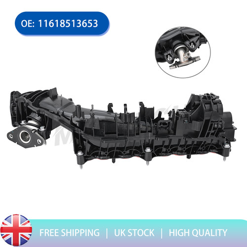 Intake manifold with motor - with,