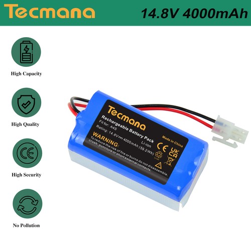 4000mah ion battery - 14.8v, li-ion