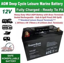 AGM Deep Cycle Leisure Battery