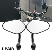 Adjustable Rear View Side Mirror With Bar End For Speed 400 T4 Scrambler 400X