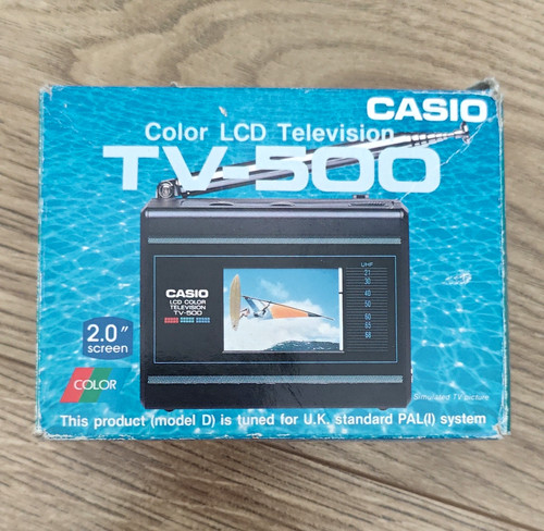 Casio 500 0in lcd - 2.0in,