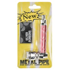 METAL SMOKING PIPE WITH 5