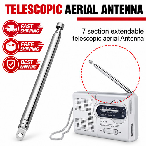 Section telescopic aerial - section,