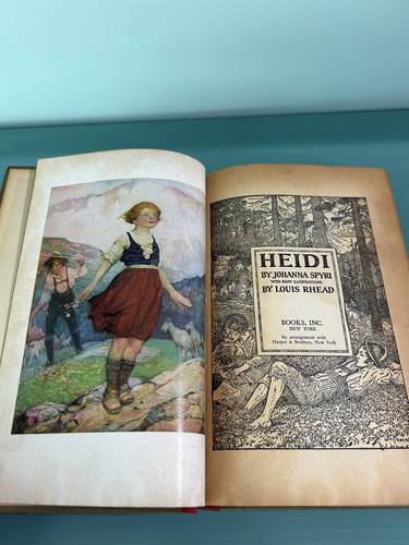1925 heidi johanna spyri - heidi,